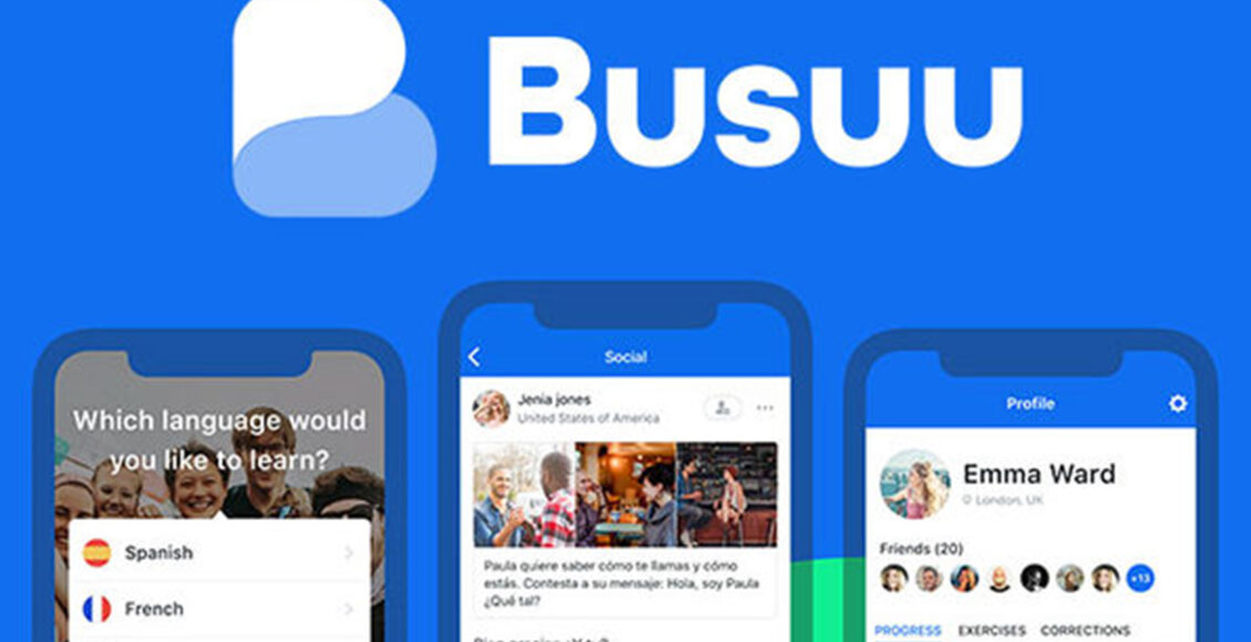 تحميل تطبيق تعليم اللغات  busuu